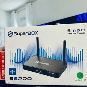 New Super Android Box S6 Pro LOADED Smart TV Box Same Day Shipping Plug & Play